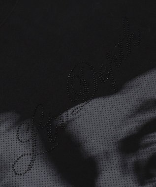 WEGO 【ユニセックス着用ITEM】ラインストーングラフィックT（SS） ブラック