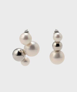 GRACE CONTINENTAL バブルパールピアス シルバー