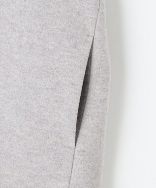 J.PRESS LADIES ニードルパンチ カーディガン ライトグレー系