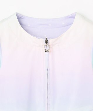 ANY KIDS 【フード取り外し/洗濯機可能】撥水加工リバーシブルゾン レインボー