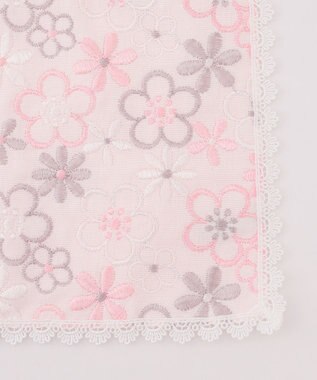 TOCCA FIVE PETALS GAUZECHIEF ハンカチ ピンク系
