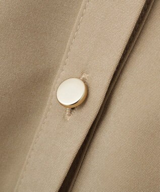 Green Parks ＳＥＴ２点スキッパーブラウス＋プリーツスカート Beige