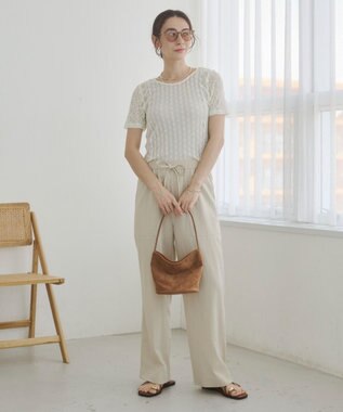 WEGO 【ANGIE VINTAGE】レースTシャツ ホワイト