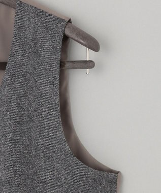 GOTAIRIKU 【セットアップ対応 / AIRY MOVE】RENEWOOL セットアップべスト ライトグレー系8