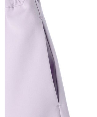 Green Parks 〈選べるきれシル〉Ｉラインミディ丈スカート Lavender