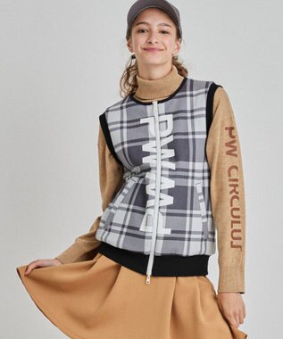 PW CIRCULUS 【WOMEN】リバーシブル カジユアルベスト グレー系5