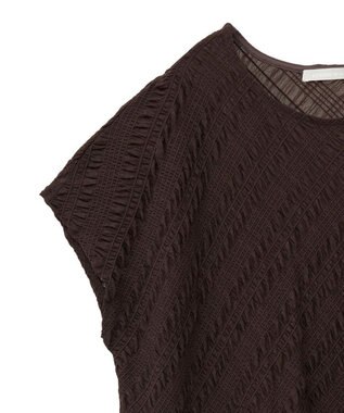 Green Parks ・ｆｕｒｒｙｒａｔｅバイヤスシャーリングプルオーバー Black