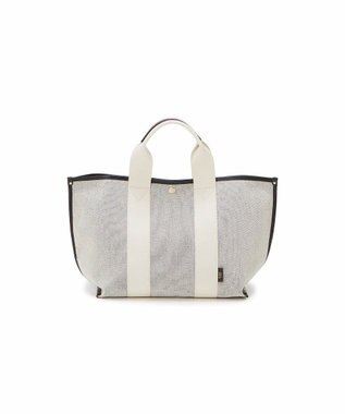 TOPKAPI 【Breath TOPKAPI】TRIM トリム シャンブレーキャンバス A4 トートバッグ ライトグレー