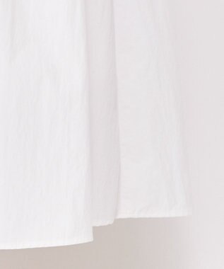 uncrave 【撥水・UVカット・接触冷感】プルーフナイロン フレアスカート ホワイト