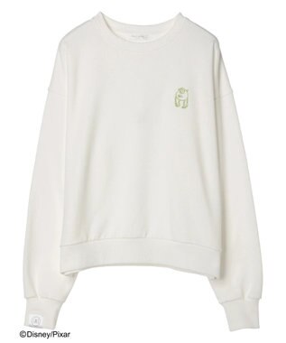 Green Parks モンスターズ・インク／ワンポイント裏毛スウェット Lime Green