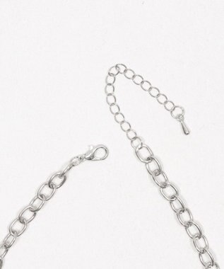 WEGO Lラインストーンダブルモチーフネックレス 柄3