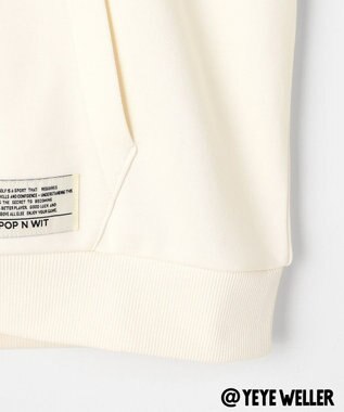 PW CIRCULUS 【UNISEX】【コラボアイテム】Yeyeコラボ フーディ ゴルフ アイボリー系