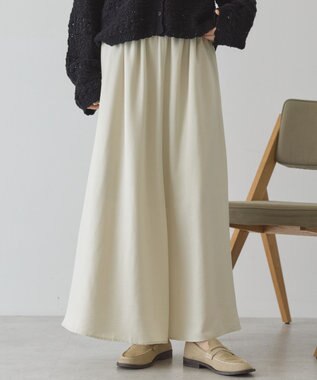 AMERICAN HOLIC 【イージーケア】サテンマーメードスカート Ivory