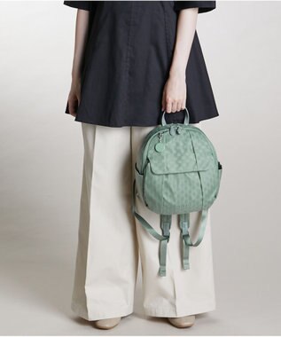 Y'SACCS 【ムック本掲載】Polka Dots リュックサック Sサイズ ライトグリーン