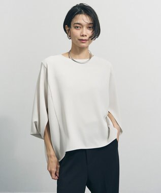 UNFILO ジョーゼット ドルマンプルオーバー