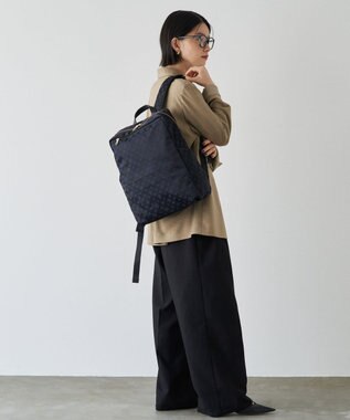 russet ナイロンリュックサック(SF-272) Black/Navy