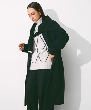 ウールカシミヤメルトン チェスターコート