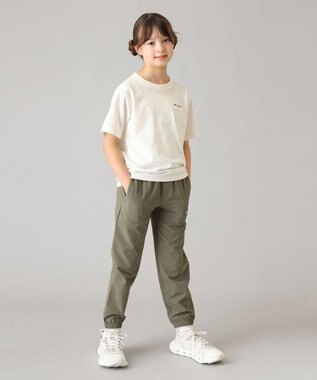 Columbia Columbia/ キッズアイテム/ ユーススタックブルックグラフィックショートスリーブTシャツ /コロンビア Sea Salt