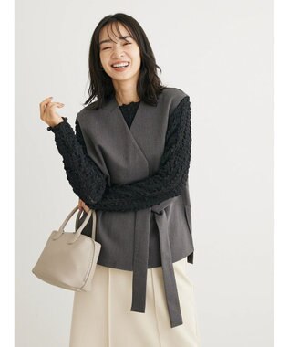 Green Parks Ｂ．ウエストベルトベスト Gray