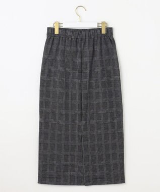 ANY SIS 【WEB・一部店舗限定】カットジャカードペプラム セットアップ ブラック系3