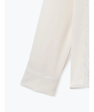 Te chichi 【WEB限定カラーあり】フロントレースブラウス オフホワイト