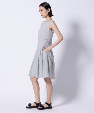 TOCCA 【00サイズあり・洗える・速乾・消臭】WAVES ティアードドレス グレー系5