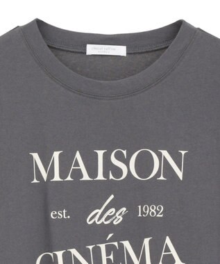 Green Parks アソートロゴ切替Ｔシャツ Charcoal Gray