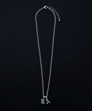 WEGO Mラインストーンダブルモチーフネックレス 柄3