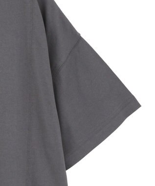 Green Parks アソートロゴ切替Ｔシャツ Charcoal Gray