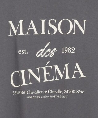 Green Parks アソートロゴ切替Ｔシャツ Charcoal Gray