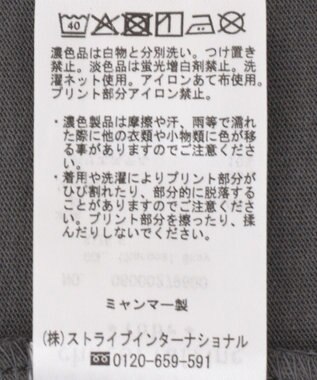 Green Parks アソートロゴ切替Ｔシャツ Charcoal Gray