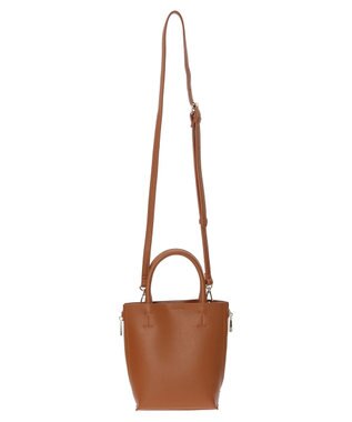AMERICAN HOLIC サイドＺＩＰ２ＷＡＹ合皮ミニＢＡＧ Camel
