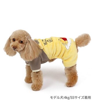 PET PARADISE ディズニー くまのプーさん ドリーム ロンパース 小型犬 黄