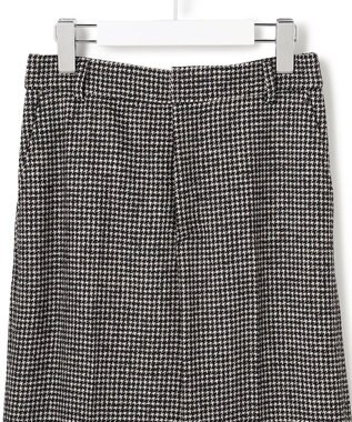 23区 L ループミックスツイード ワイド パンツ モノトーン