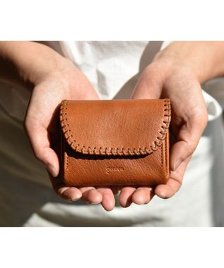 genten コルネット ミニ財布 チャ