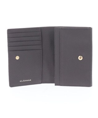 CLATHAS ブルトン 二つ折り財布 ダークグレー