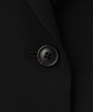 J.PRESS LADIES 【リクルート対応】テフロンカームスキン テーラード ジャケット ブラック系