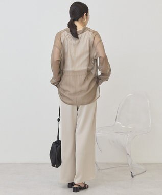 AMERICAN HOLIC メッシュ長袖シャツ Mocha