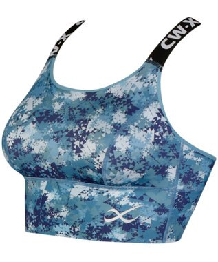 CW-X 【WOMEN】 スポーツゆれケアブラ 【スポーツ時のゆれからバストを守る】 吸汗速乾（本体） HTY021 /ワコール グレイッシュブルー