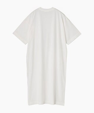 HAAG スマイルコットン SHORT SLEEVE ONEPIECE ワンピース ホワイト
