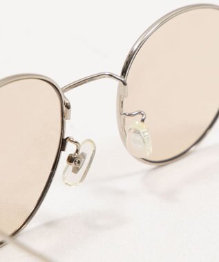 WEGO メタルフレームカラーレンズサングラス 柄1