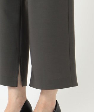 J.PRESS LADIES 【洗える】リラクシオンツイル パンツ グレー系