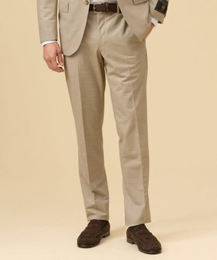 J.PRESS MEN 夏に嬉しい6つの高機能【セットアップ対応】【J.PRESS-POOL WOOL】ジャージーセットアップ スラックス