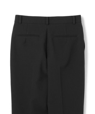 BEIGE， 【洗える】WINDSOR / ストレートアンクルパンツ Black