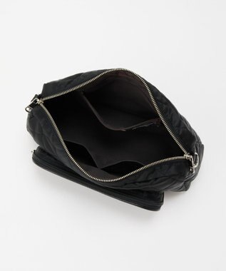 russet 【2025AW新作】キルティング横長2WAYショルダーバッグ(SF-258) Black