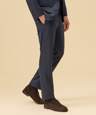 J.PRESS MEN 夏に嬉しい6つの高機能【セットアップ対応】【J.PRESS-POOL WOOL】ジャージーセットアップ スラックス