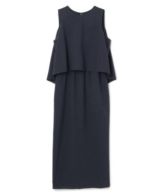 uncrave ウォッシャブルドライサップ ワンピース ネイビー