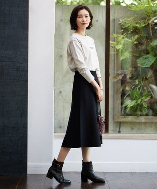 J.PRESS LADIES キルティング スマホポシェット ワイン系