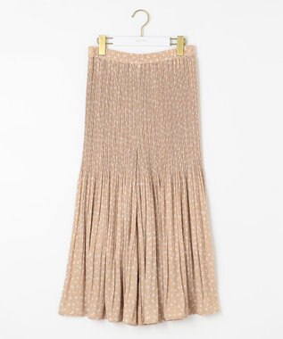 ANY SIS 【洗える】イージープリーツ スカーチョ ベージュ系