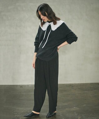 #Newans LILY/ キルティング付け襟 ホワイト系